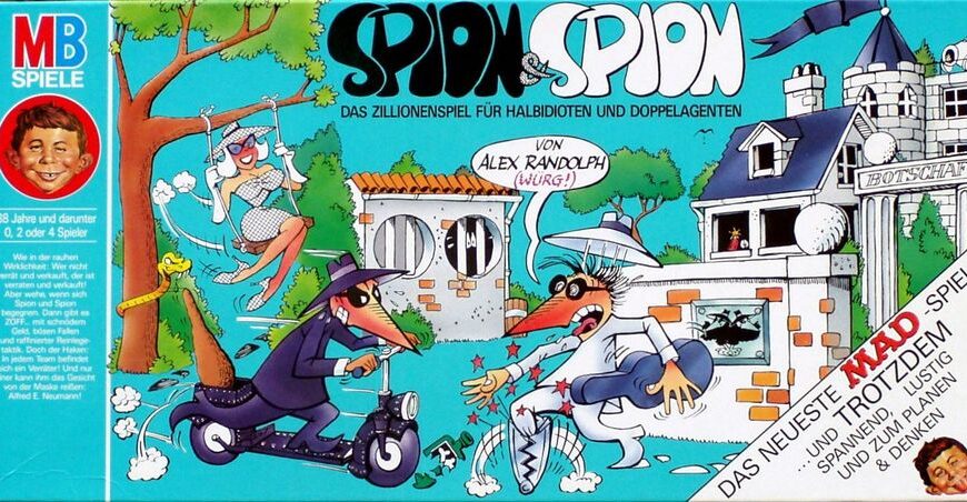 Spion & Spion (1987) Board Game