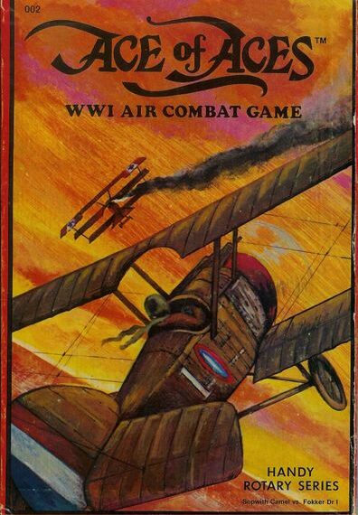 Ace of Aces: Handy Rotary Series (1980) Board Game