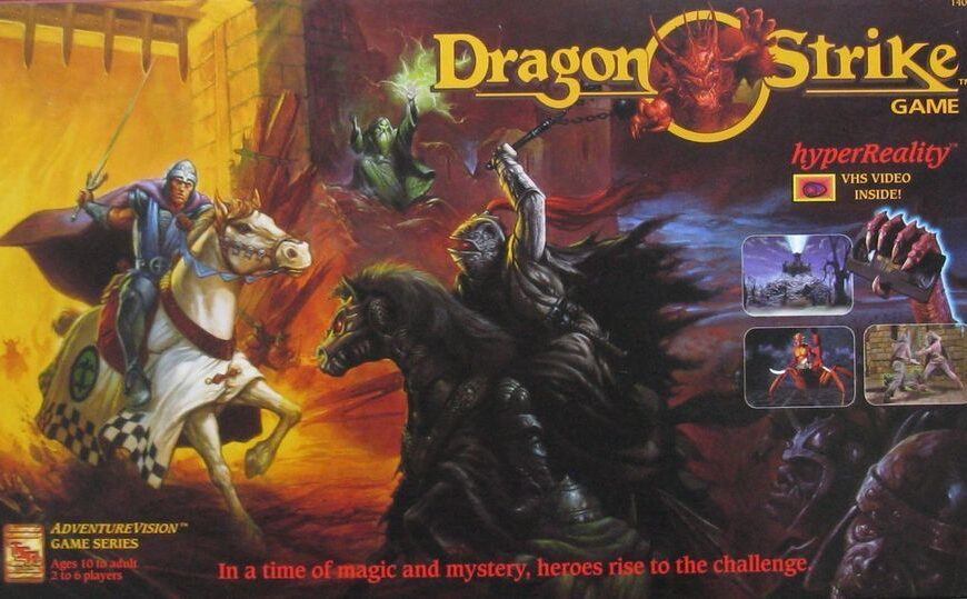 Dragon Strike (1993) Board Game