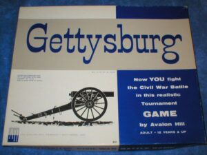 Gettysburg (1958) Board Game