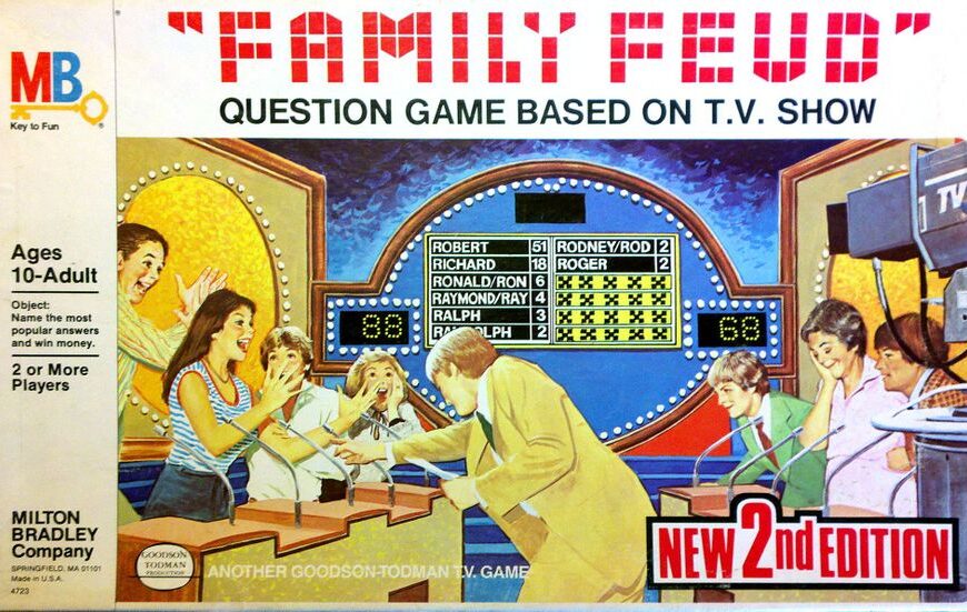 Family Feud (1977) Board Game