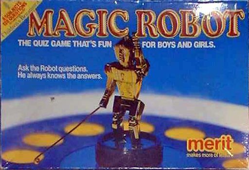 Magic Robot Quiz Game (1935) Board Game