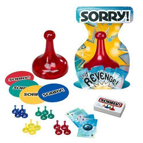 Sorry! Card Revenge (2004) Board Game