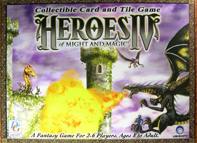 Heroes of Might & Magic IV Collectible Card & Tile Game (2005) Board Game