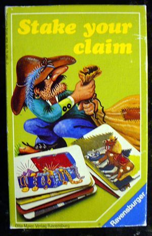 Stake Your Claim (1985) Board Game