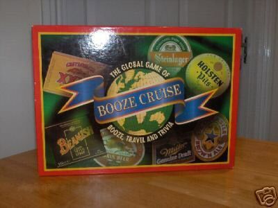 Booze Cruise (1995) Board Game