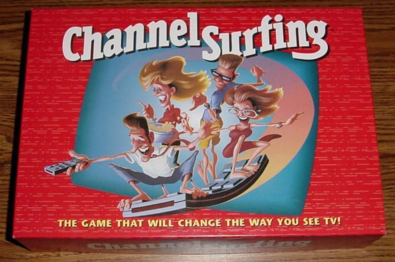 Channel Surfing (1994) Board Game