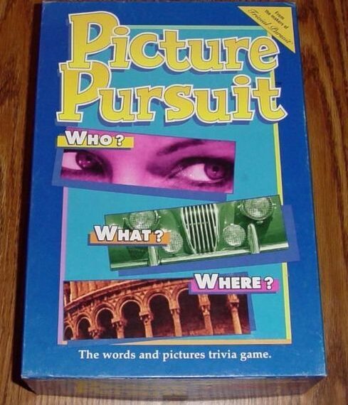 Picture Pursuit (1994) Board Game