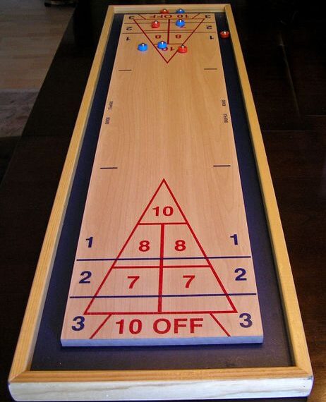 Carrom Shuffle Board Game Board Game