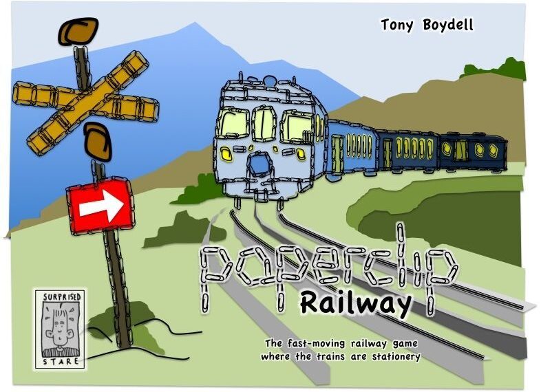 Paperclip Railways (2011) Board Game