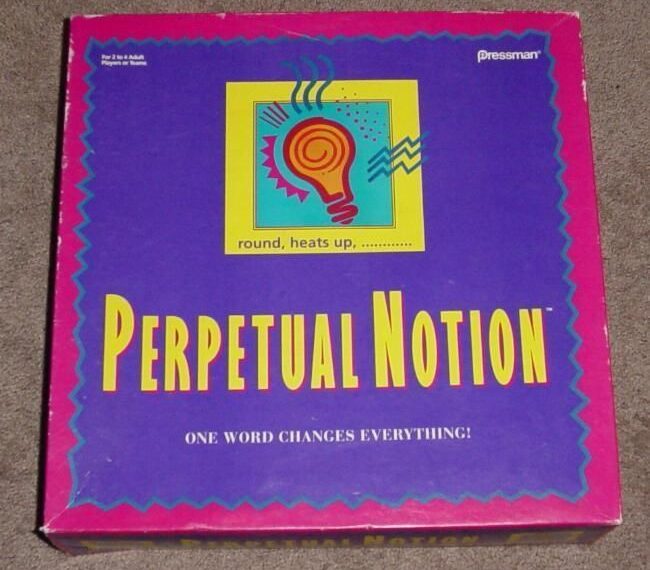 Perpetual Notion (1993) Board Game