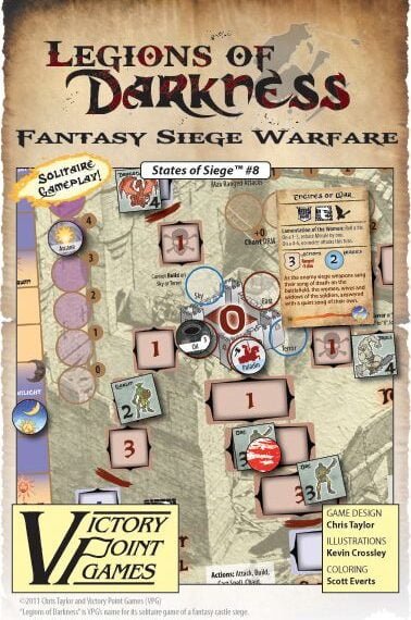 Legions of Darkness (2011) Board Game