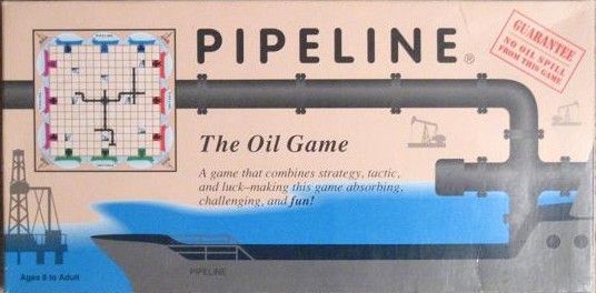 Pipeline: The Oil Game (1988) Board Game