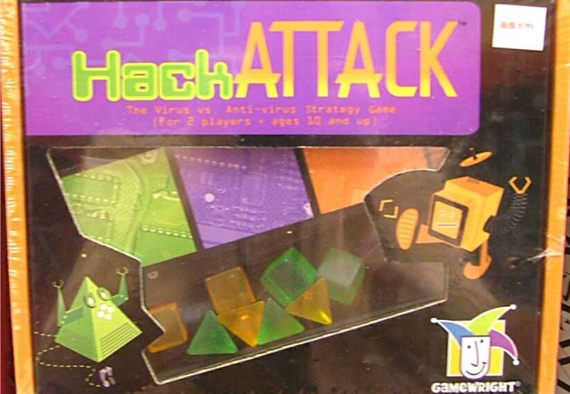 Hack Attack (2000) Board Game