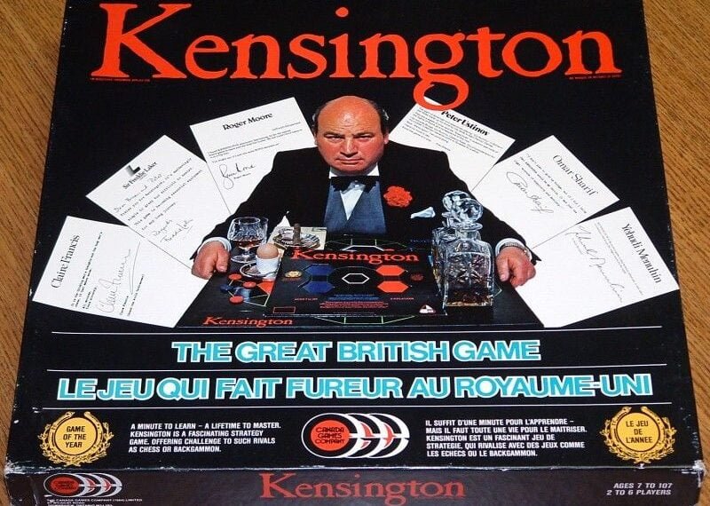 Kensington (1979) Board Game