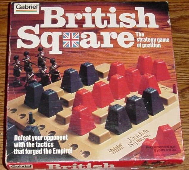 British Square (1978) Board Game