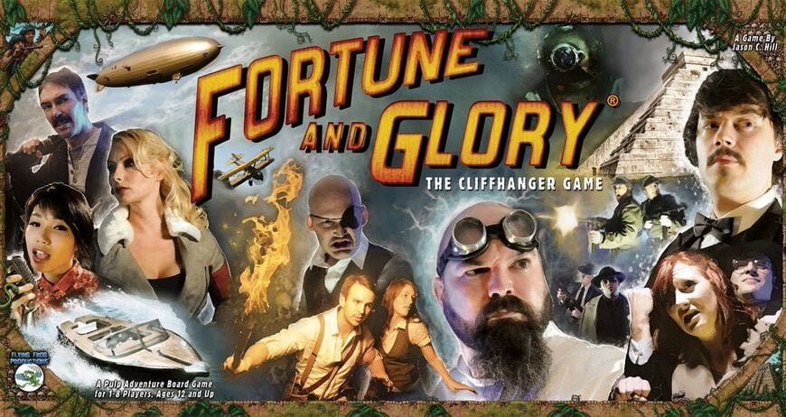 Fortune and Glory: The Cliffhanger Game (2011) Board Game