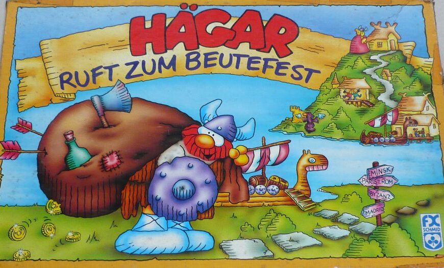 Hägar ruft zum Beutefest (1989) Board Game