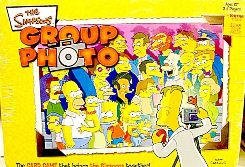 The Simpsons Group Photo (2003) Board Game
