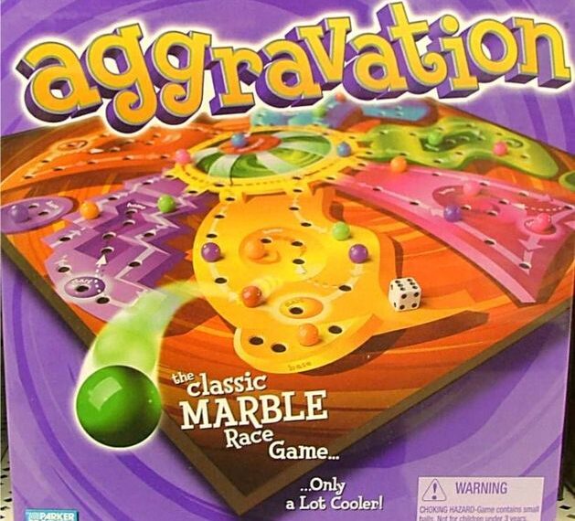 Aggravation (1962) Board Game