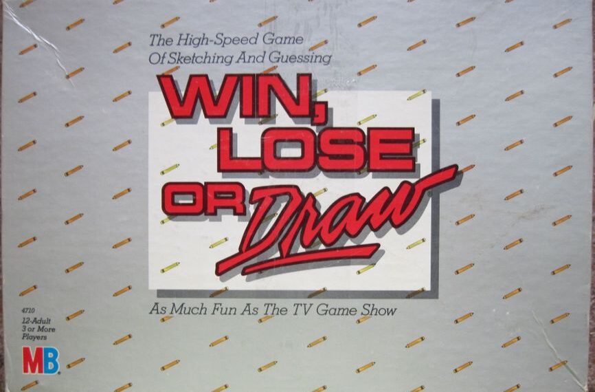 Win, Lose or Draw (1987) Board Game