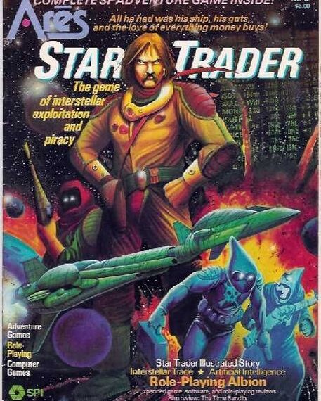 Star Trader (1982) Board Game