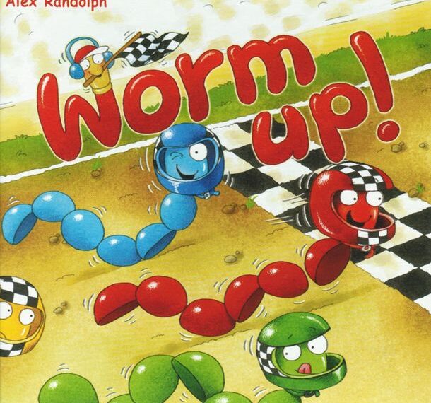 Worm Up! (1994) Board Game