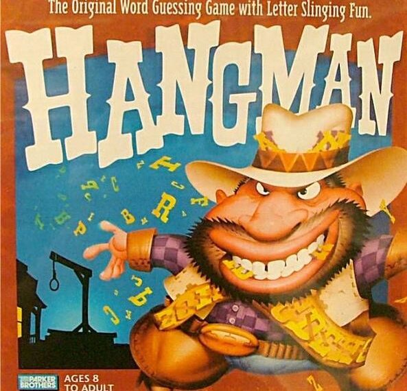Hangman (1976) Board Game