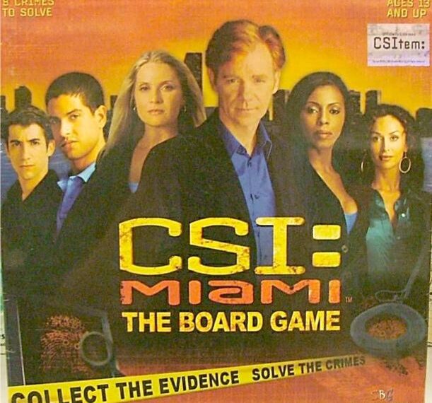 CSI: Miami (2005) Board Game