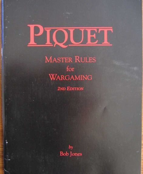 Piquet: Master Rules for Wargaming (1995) Board Game
