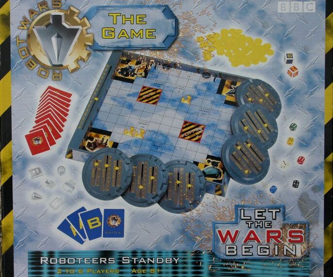 Robot Wars: The Game (2002) Board Game
