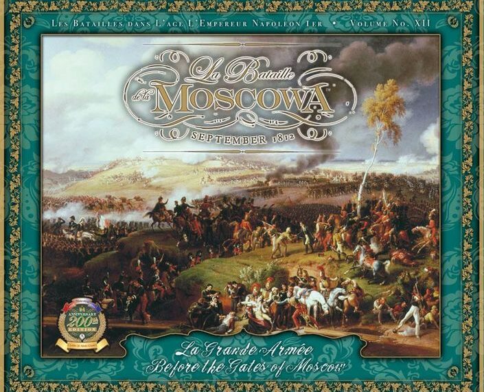 La Bataille de la Moscowa (Third Edition) (2011) Board Game