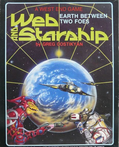 Web and Starship (1984) Board Game