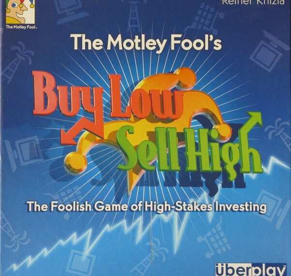 Buy Low Sell High (1996) Board Game