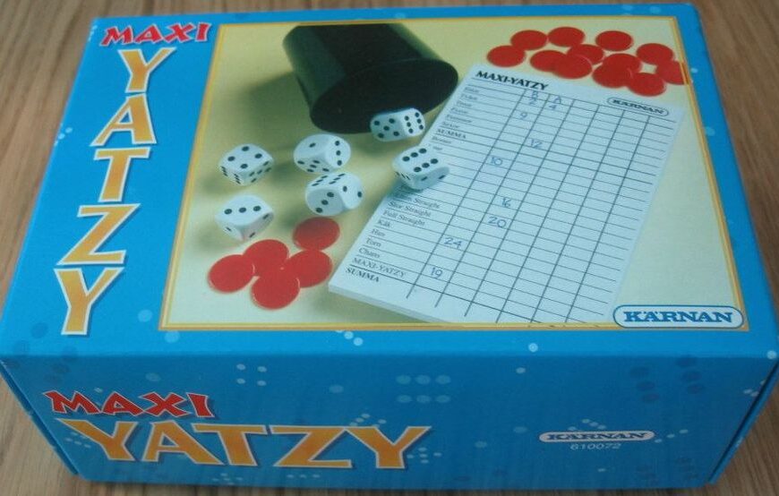 Maxi Yatzy Board Game