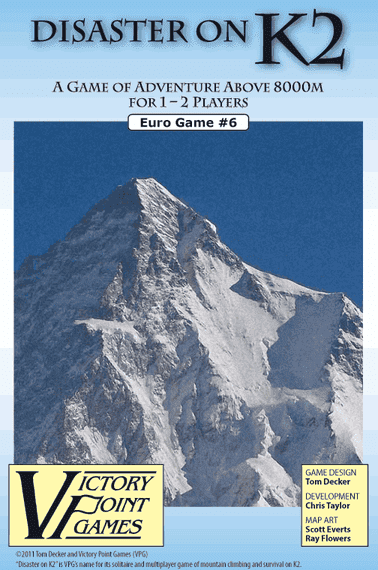 Disaster on K2 (2011) Board Game