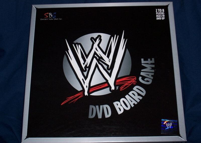 WWE DVD Board Game (2005) Board Game