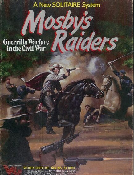 Mosby’s Raiders: Guerilla Warfare in the Civil War (1985) Board Game