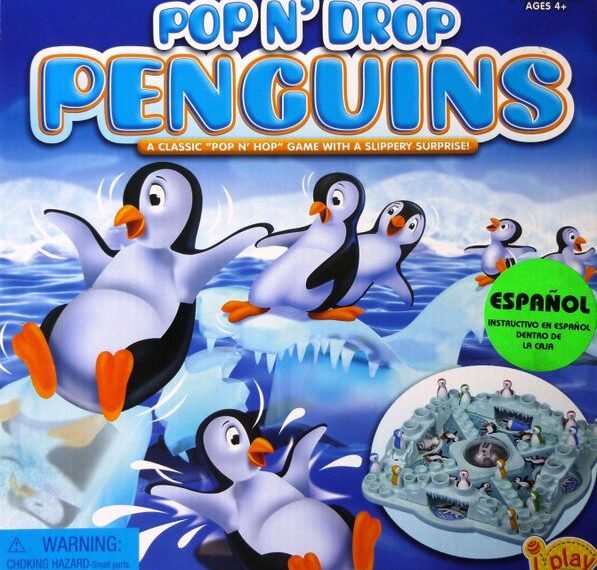 Pop N’ Drop Penguins (2008) Board Game
