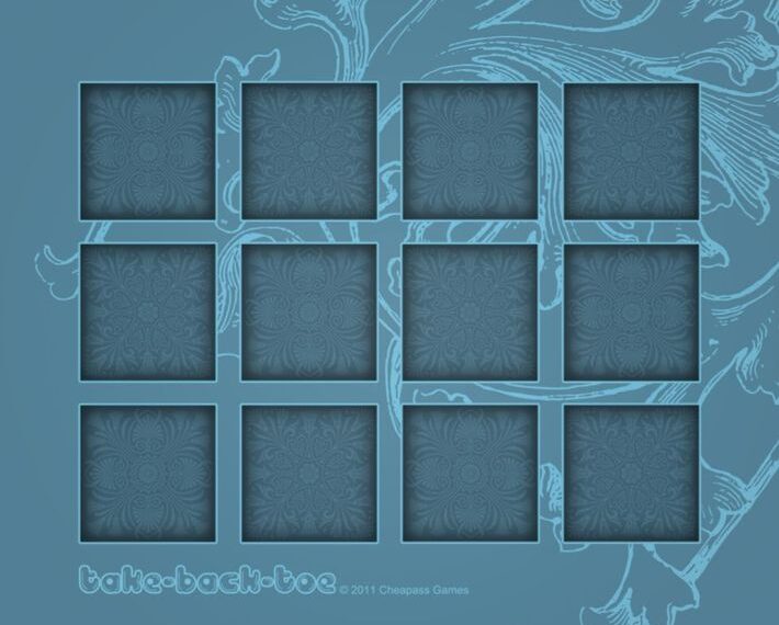 Take-Back-Toe (2011) Board Game