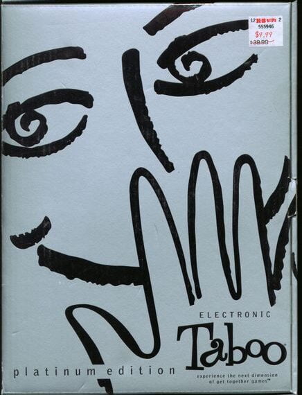 Electronic Taboo (2001) Board Game