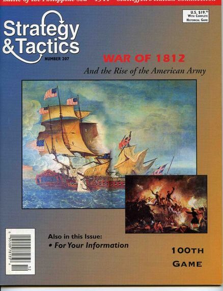 War of 1812 (2001) Board Game